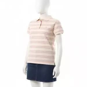 [메종키츠네]MAISON KITSUNE 25 BABY FOX PATCH MULTI STRIPES POLO OW00205KJ7010-0263 베이비 폭스 패...