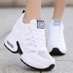 [알티피아]여성 키높이 운동화 9cm 굽높은 속굽 삭스 스니커즈 여성키높이신발