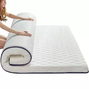 접이식 라텍스 바닥용 수면매트 손님용 토퍼 매트리스 메모리폼 접이식매