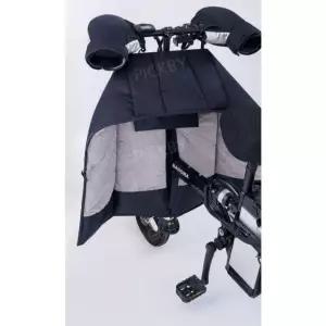 픽바이 전기자전거 바람막이 두꺼운 무릎 가림막 방한 배달 패딩