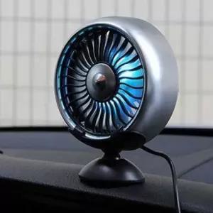 차량용 공기순환 무드등 선풍기 서큘레이터 MeV3+7nis