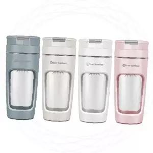 휴대용 믹서 텀블러 투명창 쉐이커 컵 블렌더 보틀 스무디 제조기 음료 믹싱