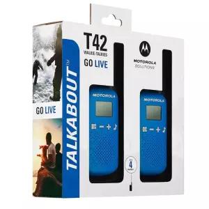 모토로라 무전기 생활용 캠핑 워키토키 T42 세트 2대