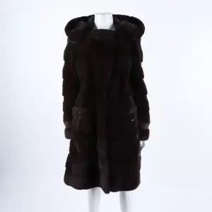 [구구스]중고명품 캐티랭 밍크 코트 55-66 (NO 10359515)