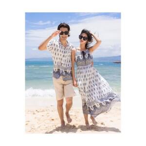 [44~77] 화이트 펠리스 커플룩 휴양지 신혼여행 바캉스 허니문