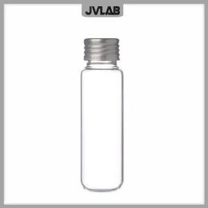 호환 헤드페이스 스크류 탑 바이알 키트 20ml 투명 둥근 바닥 은색 자기 캡 PTFE/실리콘 격막 10/pk 교체 8010 0417