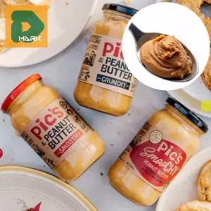 식단 땅콩버터 간식 고단백 요리  베이킹 빵 무가당 아침 스프레드 발라먹는 건강한 재료 잼 피넛