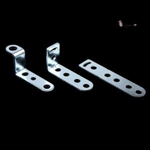 바이크 오토바이용 앞바퀴 크로스바 LED 스포트라이트 후면 거울 고정 전기 헤드라이트 브래킷