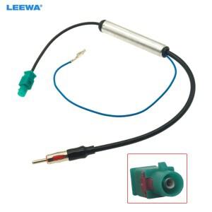 LEEWA 자동차 애프터마켓 라디오 설치 수 안테나 앰프 어댑터 포함 아우디 호환 폭스바겐 호환 BMW 호환 포