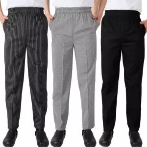 조리복 팬츠 바지 주방 하의 남녀공용 쉐프복 요리 식당 셰프 조리