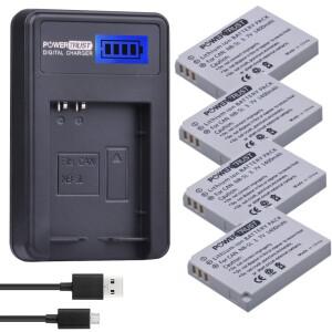 [호환품]1Pcs NB-5L NB 5L 카메라 배터리 + LCD USB 충전기 캐논 호환 S110 SX200 IS HS IXUS 850 870 800