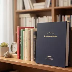 결혼식 웨딩 사진 보관 4공 바인더 점착 앨범 40매