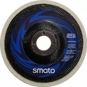 스마토 양모패드(휠) 4인치그라인더공용-일반 (WFKAOL2)