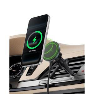 vent more for compatible car 10, fast galaxy cable, usb & c charging 1m black - travel s25, w/ qi2 wireless magnetic iphone mount 17, pixel charger, magsafe charger accessories belkin