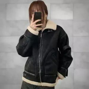 [다잇템]여성 빅사이즈 인조 세무 양털 탱크 무스탕_P414600568