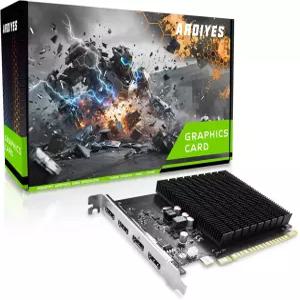 ARDIYES GT 730 4GB GDDR3 GPU 4X HDMI 그래픽 카드 4개의 독립 디스플레이 멀티 모니터 설정 64비트 DDR3