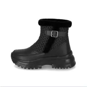 [롯데백화점]엘칸토 여성쿠션 토끼털 방한 앵클부츠 LCWA73U613 블랙