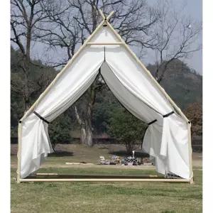 글램핑 텐트 캐노피 설치형 쉘터 글램핑텐트 정자 펜션 천막