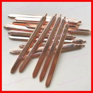 순수 구리 CPU GPU RAM 히트 파이프 튜브 노트북 라디에이터, 가열 쿨러, 플랫 싱크 컴퓨터, 50mm-300mm, 1