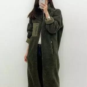 여자겨울점퍼 양털후 집업 여자 가을 따뜻 겨울 패션 롱코트뽀글이아우터 핏플리스집업 여행예쁜코디 점퍼