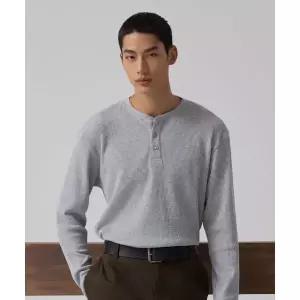 스파오 SPAO 와플 헨리넥 긴팔티_SPLWF49C03 SPLWF49C03 115689