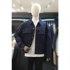 [갤러리아] 지이크 논페이드 크롭 오버핏 데님 트러커 PJM6001