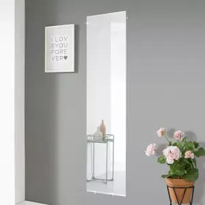 현관 거울 벽에 붙이는 전신 붙박이장 옷장 신발장 부