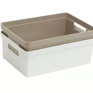 (올핀)수납함 브릭스 멀티바스켓 6호 35x25x14cm 정리함