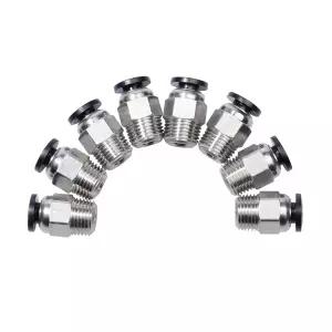 엔더 V2 3 프로 CR10 I3 메가 키론 시리즈 3D 프린터용 UniTak3D 스트레이트 공압 보우덴 튜브 커넥터