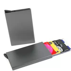 [골드스마일]슬림 포켓 커플 슬라이드 카드지갑 슬라이딩 반자동