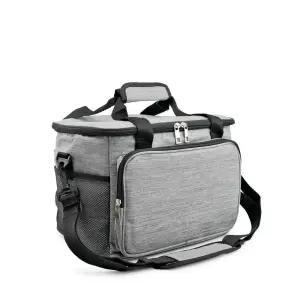 kimspp 그레이 쿨러백 15L 보온 보냉 쿨러 캠핑 낚시 방수가방