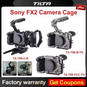 FX2 카메라 케이지 키트 (TILTA) HDMI 클램프 제노 탑 핸들 아르카 베이스플레이트 고급 파워 런/스톱 포