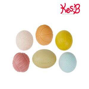 f) [캐스B]스포츠 말랑팡팡아기공6종(2717)