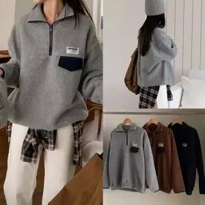 [하프클럽/아이우먼]위쉬몰 KD 후리스라벨지퍼넥긴팔티(T710H601) 빅사이즈