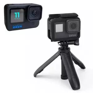 고프로 11 블랙 호환 액션캠 미니 셀카봉 삼각대 모노포드 WB0FE23