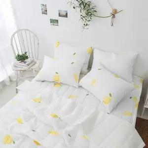 LEMON 시어서커 여름 침구 밴딩패드 Q