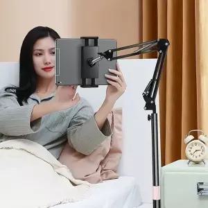 스마트기기거치대 침대용스탠드 다용도거치대 편리한시청 침대용