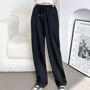 여자 밴딩 츄리닝 바지 고등학생 홈웨어 봄 가을 블랙