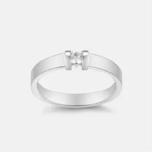 [주문제작]디아만테 14K 화이트 링 A233DR3373W4A