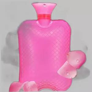 보온 물 주머니 핫 찜질 휴대 손난로 세트 커버 용 팩