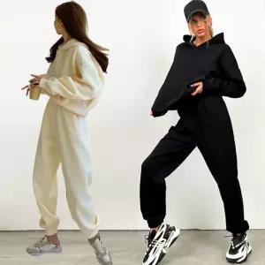 SIS-106 후드트레이닝셋체육복세트 여성세 여자세 여자 운동세 운동셋 츄리닝세 상하의 헬스