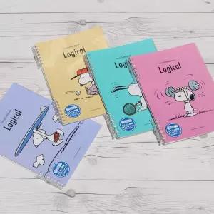 나카바야시 B5 26공 루즈리프 스누피 바인더노트 B513책 수입책 나까바 대학생 필기 라인 라인책 고급 형노