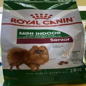 반려견사료 강아지 미니인도어 로얄캐닌 시니어 1.5kg