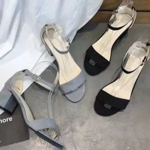 오픈토 버클장식 미들굽힐스트랩구두 메리제인 뾰족 통구두 여자신발 미들 스웨이드 펌프스 블로퍼 하이 로