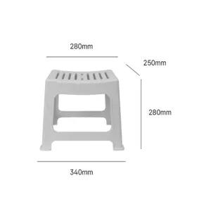 중 올데이 그레이 의자욕실용품 목욕탕 다용도 디딤대 디딤 플라스틱 간이