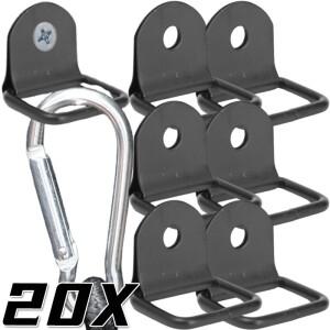 5-20개 D형 풀 훅 다운 앵커 링 철제 스테인리스 스틸 카고 (트럭 트레일러 RV 보트 액세서리용)