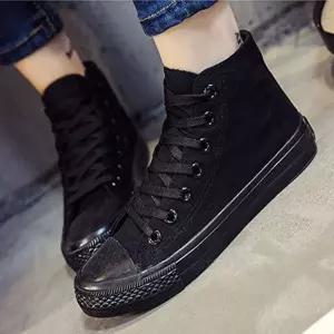 남녀공용225-270 캔버스화 운동화 스니커즈삭스 슈즈 양말 일체형 편한 여름 발편한 커플 하이탑