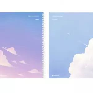 줄 공책 스프링노트 9개 세트 무제 연습장 묶음학습정리 유선 학생 선물 선물용 단체 판촉물 공부