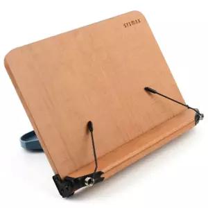 시스맥스 나무독서대 소형 각도조절 접이식 북스텐드 거치대 높이 튼튼한 휴대용책 원목 우드 휴대용 높낮