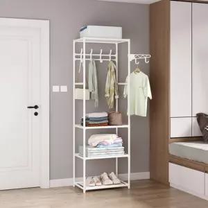 무볼트 드레스룸 멀티행거 장롱 옷장자취방 가성비 서랍 정리 싱글족 미니 이동식 2단 원행거 원옷장 고시